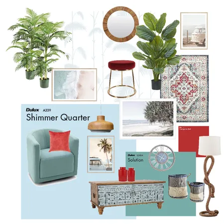Sunshine Beach sunroom Interior Design Mood Board by Botanical_Dreamer on Style Sourcebook