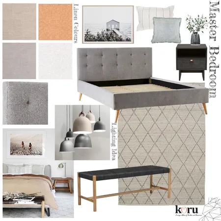 Victoria O'Bree - Bedroom Interior Design Mood Board by bronteskaines on Style Sourcebook