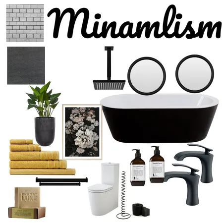 Minamilism Interior Design Mood Board by aidanlwells on Style Sourcebook