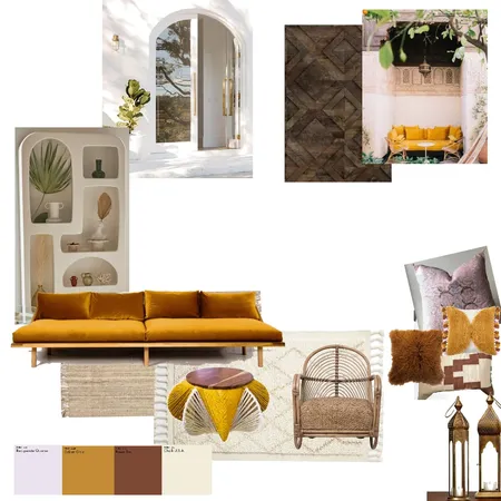 Boho Chic meets Marrakech Interior Design Mood Board by House of Halo & Fitz on Style Sourcebook