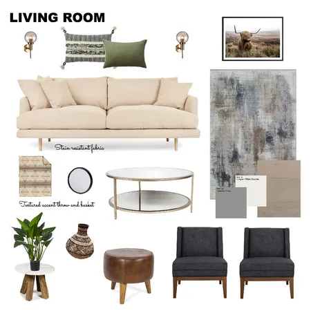 ID - Living Room Interior Design Mood Board by hellodesign89 on Style Sourcebook