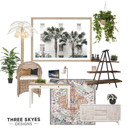 Home office Interior Design Mood Board by Three Skyes on Style Sourcebook