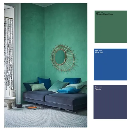 analagous Interior Design Mood Board by Plants By Bela on Style Sourcebook