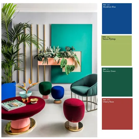 triadic Interior Design Mood Board by Plants By Bela on Style Sourcebook