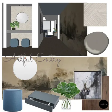 Artful Entry Interior Design Mood Board by HeidiMM on Style Sourcebook