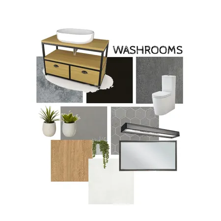 Washrooms Interior Design Mood Board by Meghna on Style Sourcebook