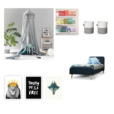 Flynn's Room Interior Design Mood Board by laurenmarinovic on Style Sourcebook