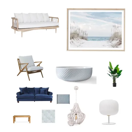 Coastal Interior Design Mood Board by Alice O Connor on Style Sourcebook