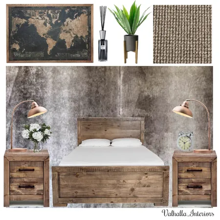 rocklea master bedroom Interior Design Mood Board by Valhalla Interiors on Style Sourcebook