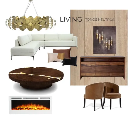LIVING PROYECTO IDILICA Interior Design Mood Board by rosangela on Style Sourcebook