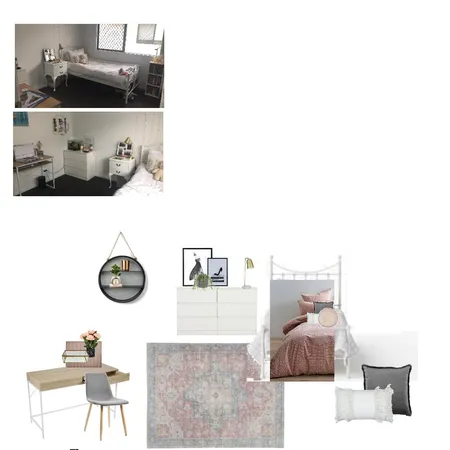 Mias bedroom update option 3 Interior Design Mood Board by MELLY1991 on Style Sourcebook