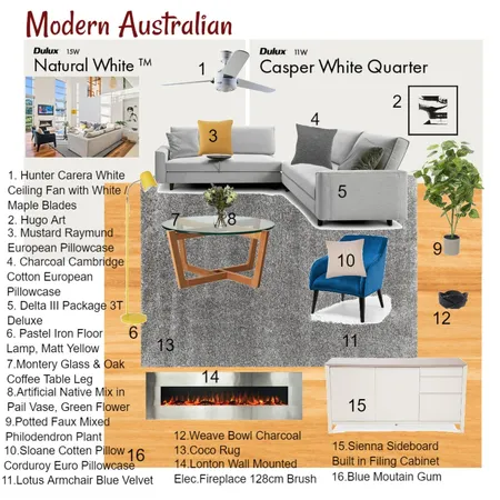 M9_Modern Australian Interior Design Mood Board by Richard_IDI on Style Sourcebook