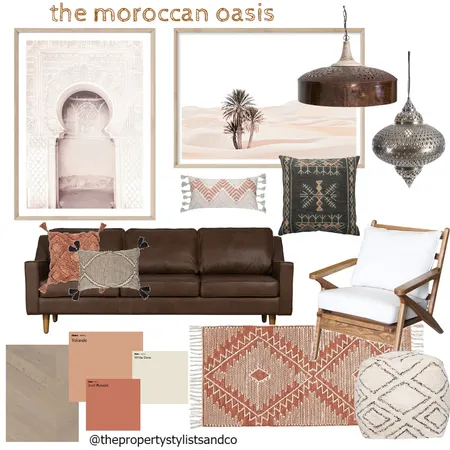 the moroccan oasis Interior Design Mood Board by The Property Stylists & Co on Style Sourcebook