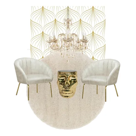 Gold skull Interior Design Mood Board by BojanaB on Style Sourcebook