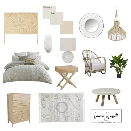 Textural bedroom Interior Design Mood Board by Laura G on Style Sourcebook