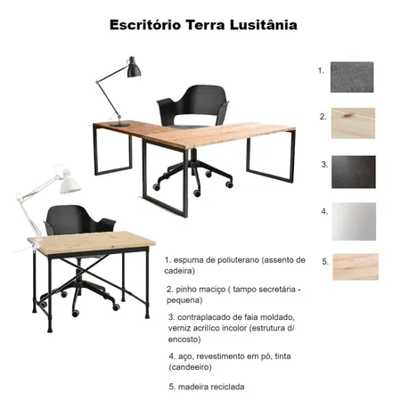 Moodboard escritório terra lusitânia - coworking Interior Design Mood Board by carolina140699 on Style Sourcebook