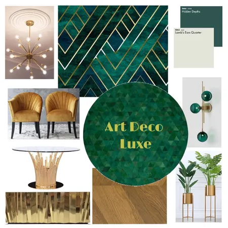 Art Deco Dining Interior Design Mood Board by Naomi.S on Style Sourcebook