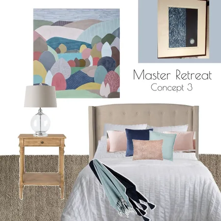 Warwick St Project - Master Retreat 4 Interior Design Mood Board by Blush Interior Styling on Style Sourcebook