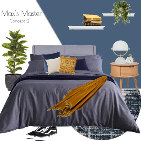 Max's Master 2 Interior Design Mood Board by Blush Interior Styling on Style Sourcebook