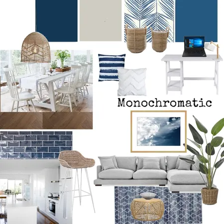 Monochromatic Mood Board Interior Design Mood Board by KateLT on Style Sourcebook
