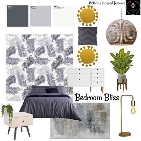 Bedroom Bliss Interior Design Mood Board by Victoria Harwood Interiors on Style Sourcebook