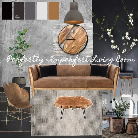 Perfectly Imperfect Living Room Interior Design Mood Board by JasonAndrea on Style Sourcebook