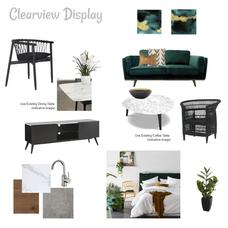 Clearview Display Interior Design Mood Board by InteriorsWithin on Style Sourcebook