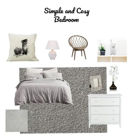 Bedroom cosy board Interior Design Mood Board by danielle_is_meee on Style Sourcebook