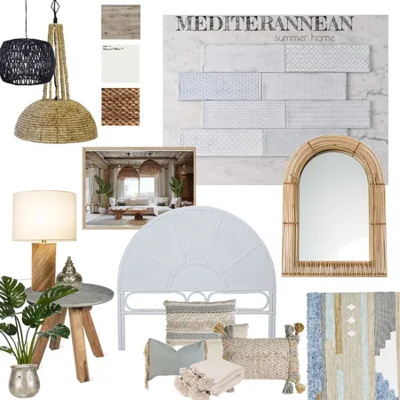 Mediterranean - summer home Interior Design Mood Board by designedwithlove on Style Sourcebook