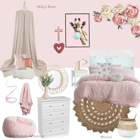 Rochelle Abby Room Interior Design Mood Board by Harluxe Interiors on Style Sourcebook