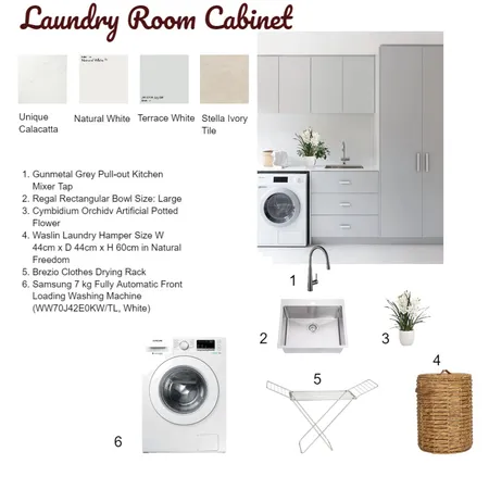 Laundry Room Interior Design Mood Board by Richard_IDI on Style Sourcebook