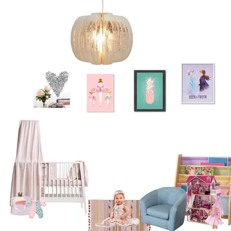 Ava's nursery Interior Design Mood Board by Hannahs Interiors on Style Sourcebook