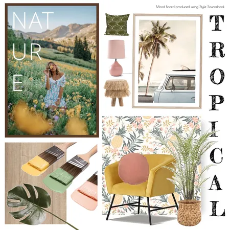 Tropical Interior Design Mood Board by __tashlee on Style Sourcebook