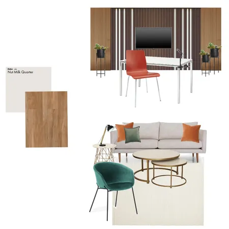 Podcast Studio Interior Design Mood Board by estudiolacerra on Style Sourcebook