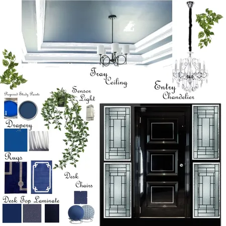 entry study Interior Design Mood Board by yvonnefinlan on Style Sourcebook