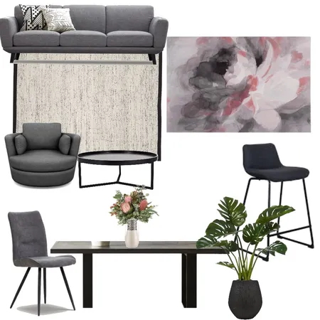 Living & Dining Room Interior Design Mood Board by kellyh37 on Style Sourcebook