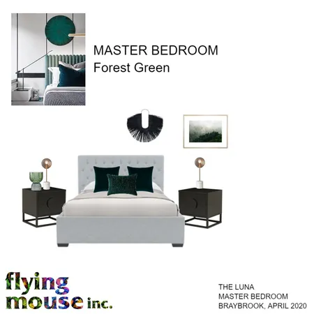 The Luna- Master bedroom Interior Design Mood Board by Flyingmouse inc on Style Sourcebook