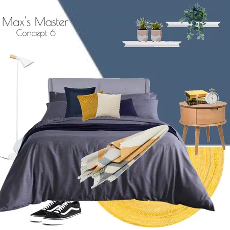 Max's Master 6 Interior Design Mood Board by Blush Interior Styling on Style Sourcebook