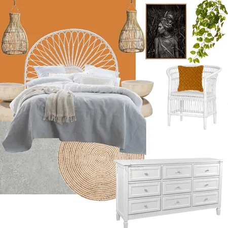 Moroccan bedroom Interior Design Mood Board by Janineandmitchell on Style Sourcebook