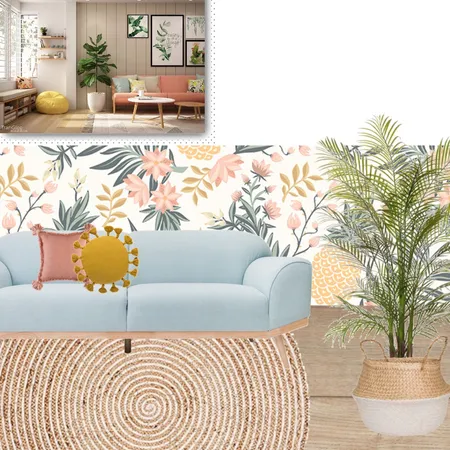 Pastel Tropic Interior Design Mood Board by __tashlee on Style Sourcebook