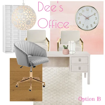Dee's Office: Option B Interior Design Mood Board by Miss Micah J on Style Sourcebook