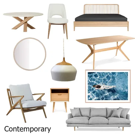 Contemporary Interior Design Mood Board by Unearth Interiors on Style Sourcebook