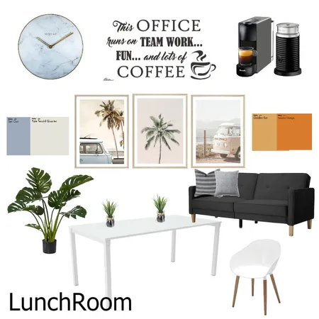 Lunch Room Interior Design Mood Board by leoniemh on Style Sourcebook