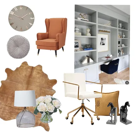 Study room Interior Design Mood Board by Denise Pinot on Style Sourcebook