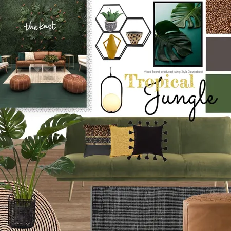 Tropical Jungle Interior Design Mood Board by __tashlee on Style Sourcebook