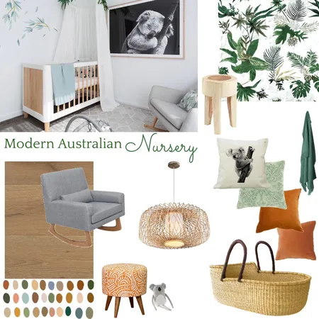 Modern Australian Nursery II Interior Design Mood Board by ChristieParody on Style Sourcebook