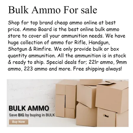 Bulk Ammo For sale Interior Design Mood Board by Ammo Board on Style Sourcebook