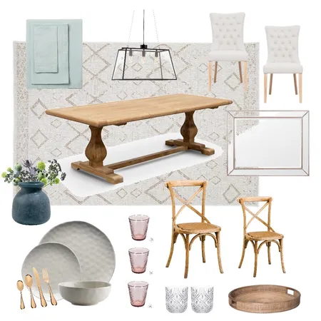 Dining Room Interior Design Mood Board by RenaeStrike on Style Sourcebook