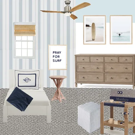 Boys Room Edesign 2 Interior Design Mood Board by Fraiche & Co on Style Sourcebook