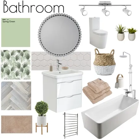 Bathroom Moodbard Interior Design Mood Board by Vicky Fitz on Style Sourcebook